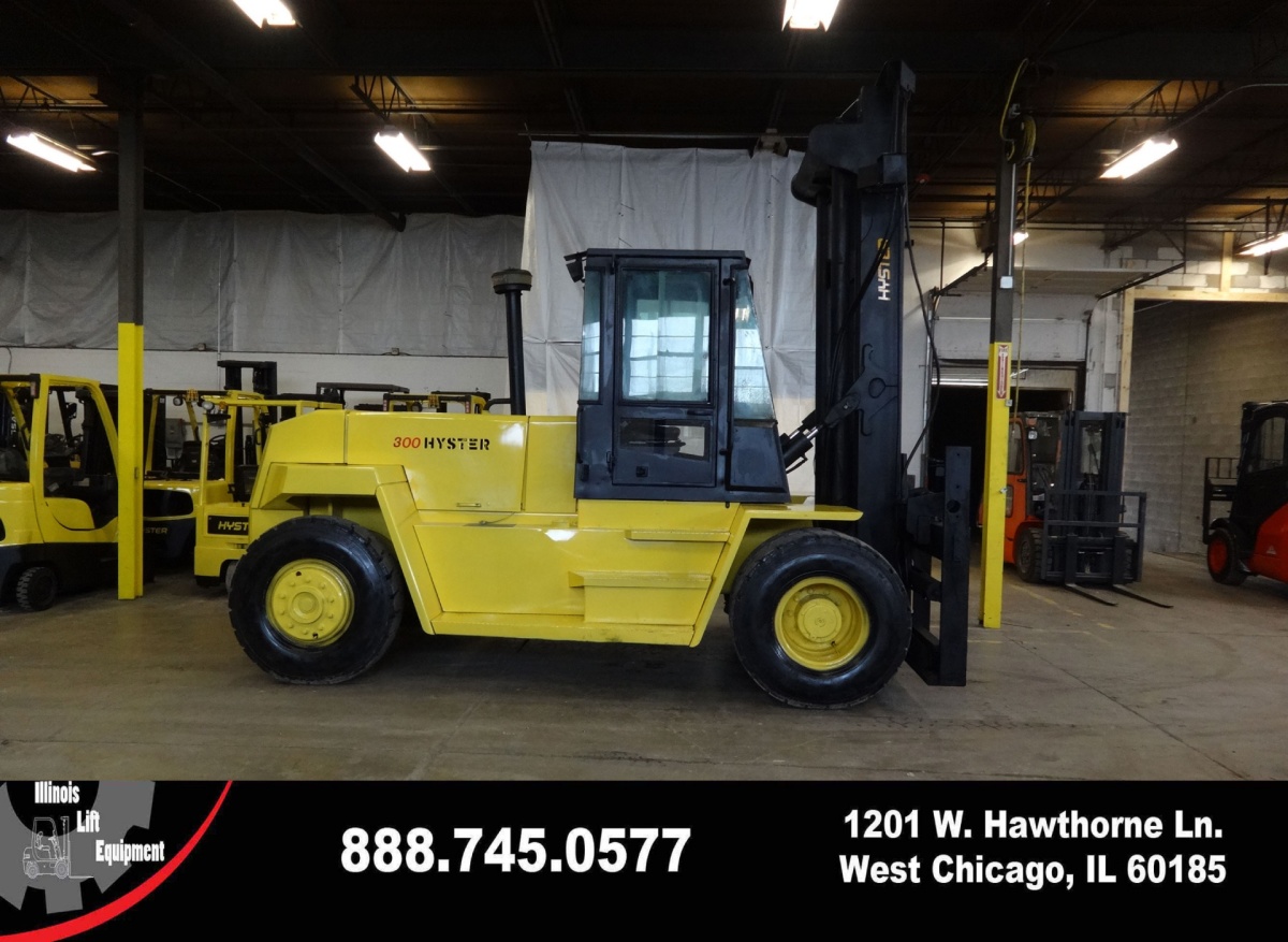 2001 Hyster H300XL Forklift on Sale in Colorado