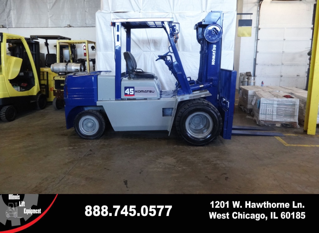 2000 Komatsu FD45T-5 Forklift on Sale in Colorado