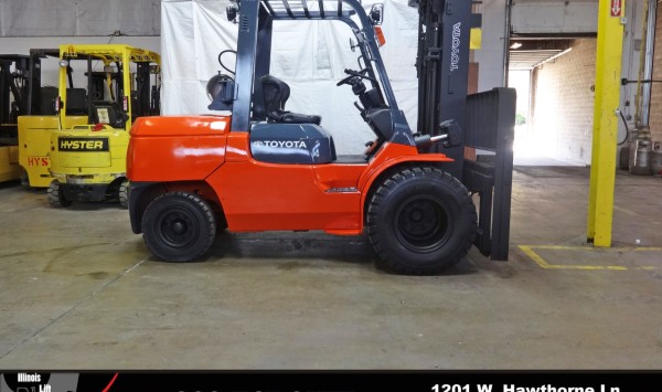 2002 Toyota 7FGAU50 Forklift On Sale in Colorado